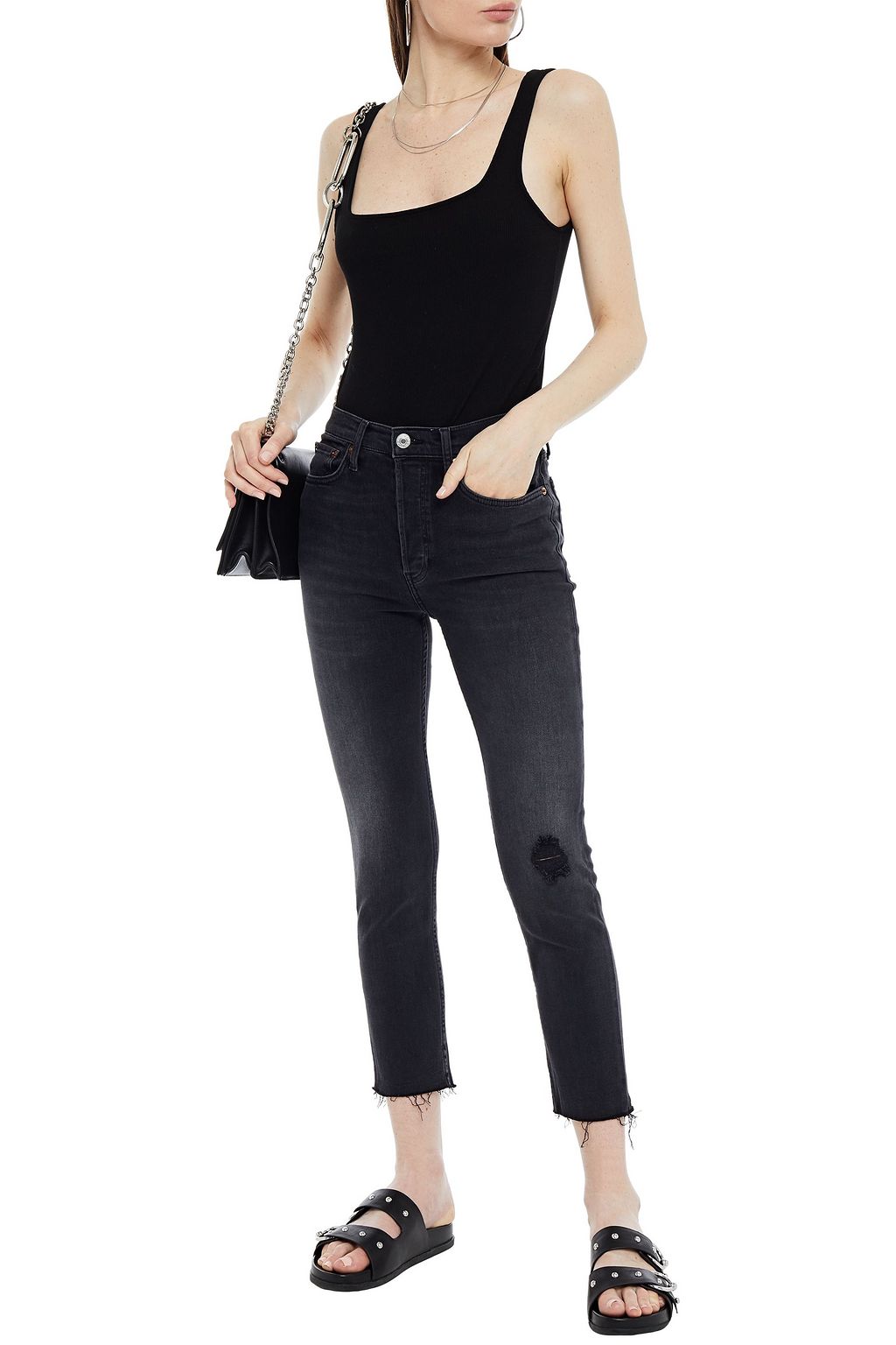 RE/DONE Originals Ultra Stretch high-rise skinny jeans