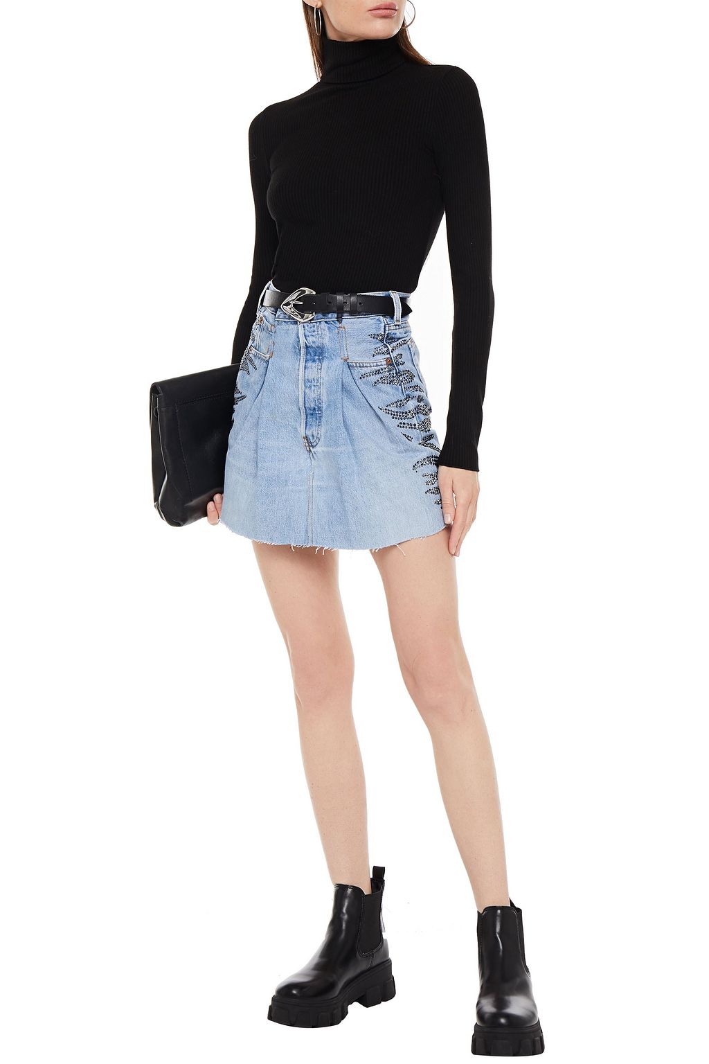 modal turtleneck top