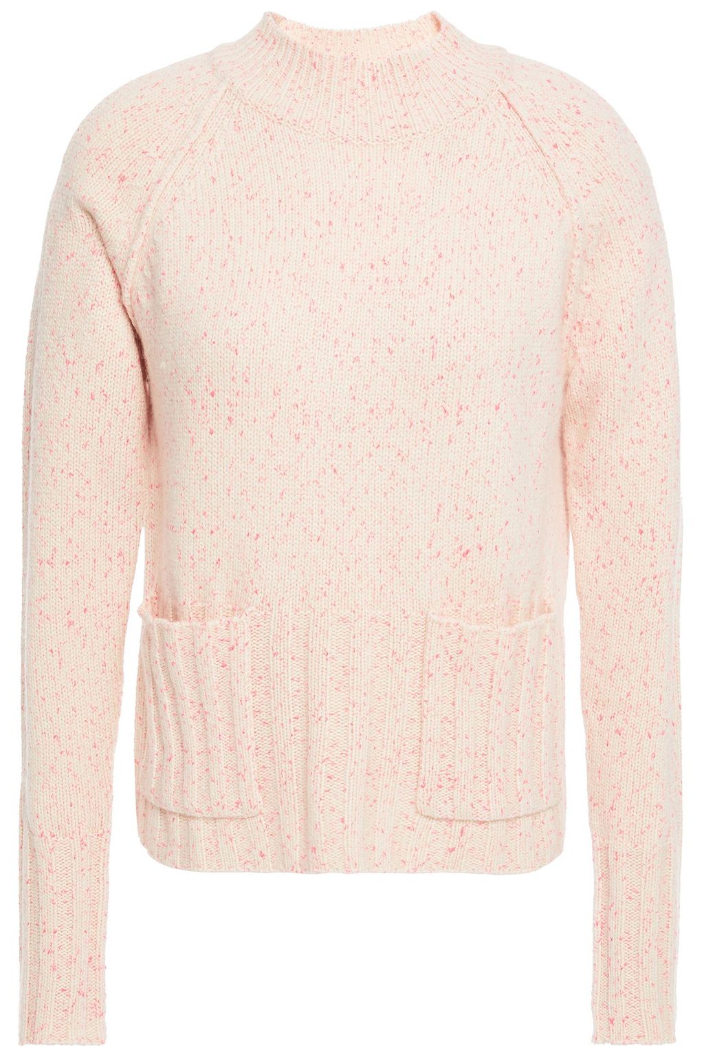blush turtleneck sweater
