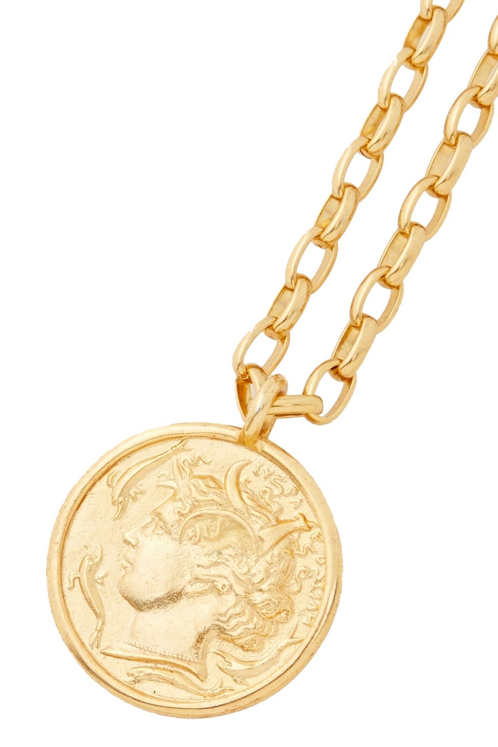 OSCAR DE LA RENTA Gold-tone necklace