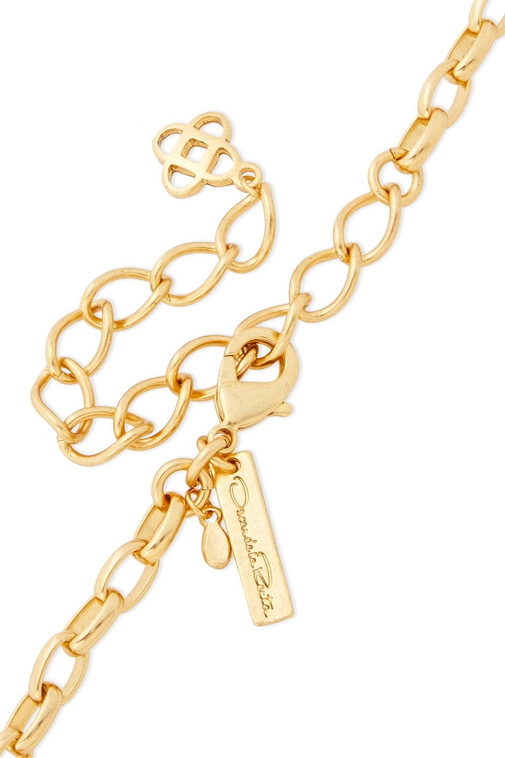OSCAR DE LA RENTA Gold-tone necklace