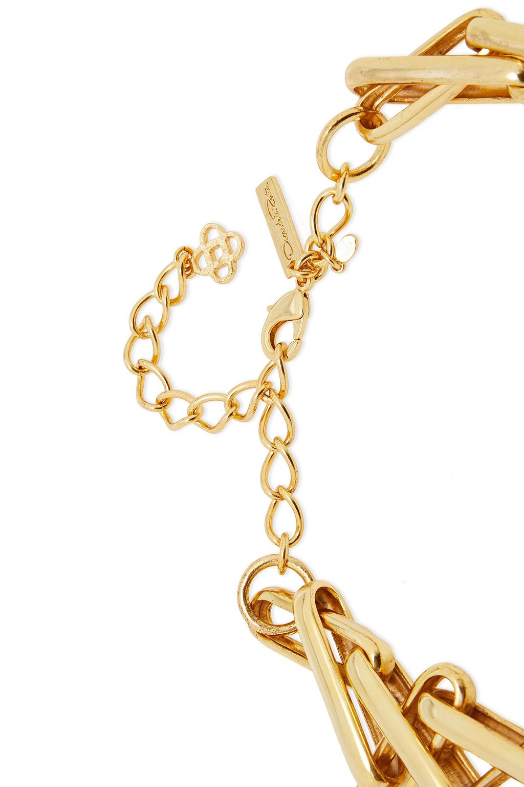 OSCAR DE LA RENTA Silver-tone necklace