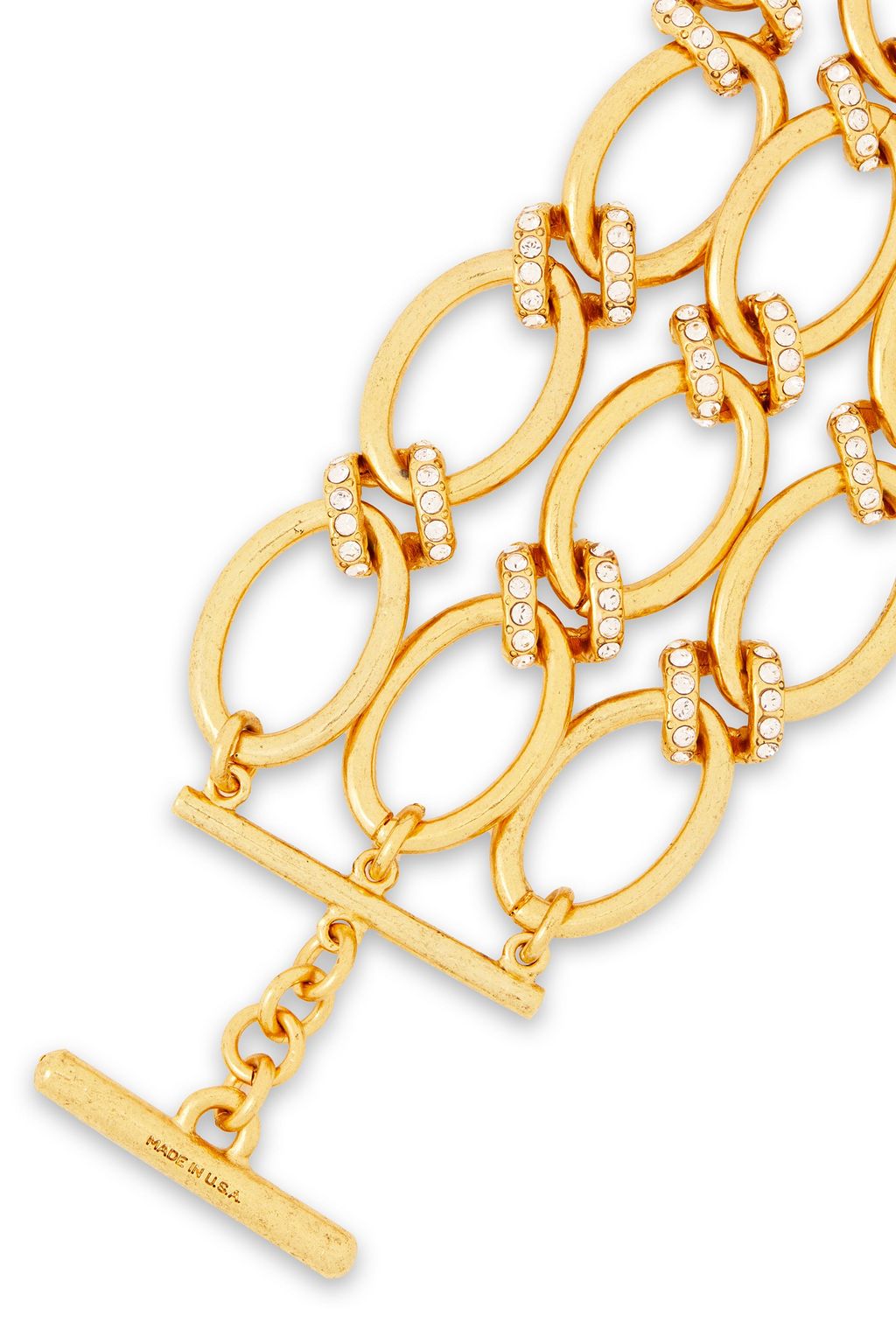 OSCAR DE LA RENTA Silver-tone bracelet