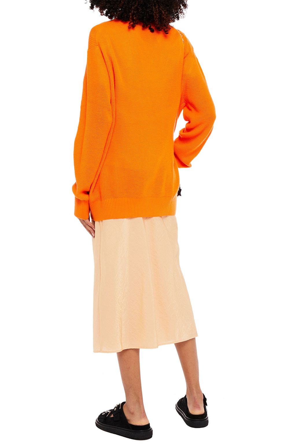 BAUM UND PFERDGARTEN Moire midi skirt