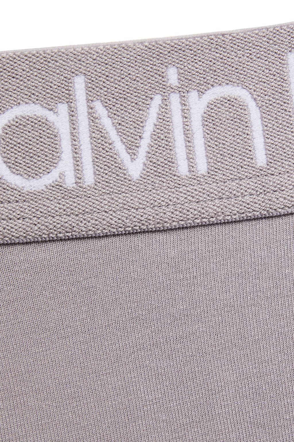 CALVIN KLEIN Stretch-cotton jersey mid-rise thong