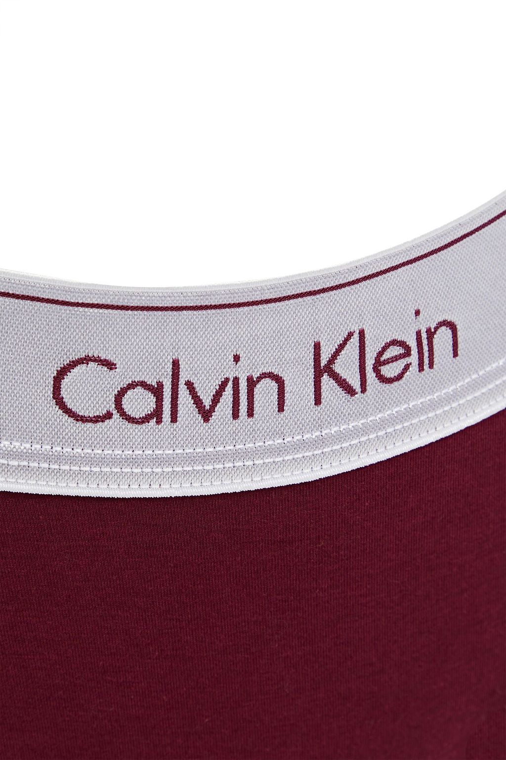 CALVIN KLEIN Monogram-trimmed stretch-cotton and modal-blend jersey mid-rise briefs