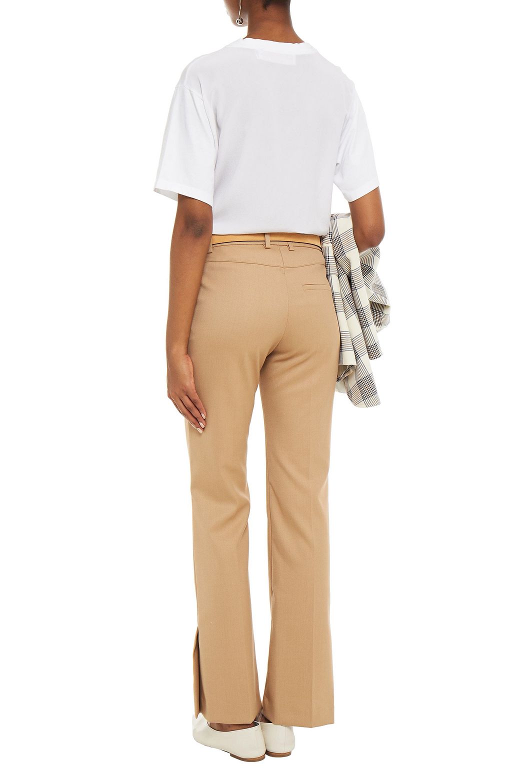 BAUM UND PFERDGARTEN Twill bootcut pants