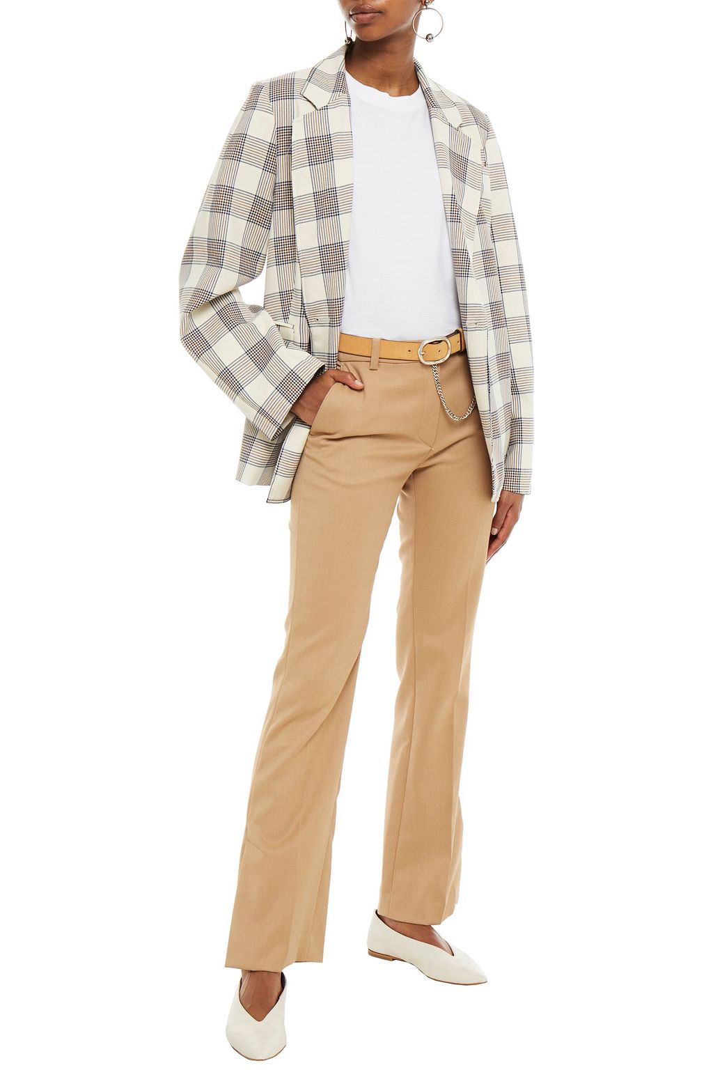 BAUM UND PFERDGARTEN Twill bootcut pants