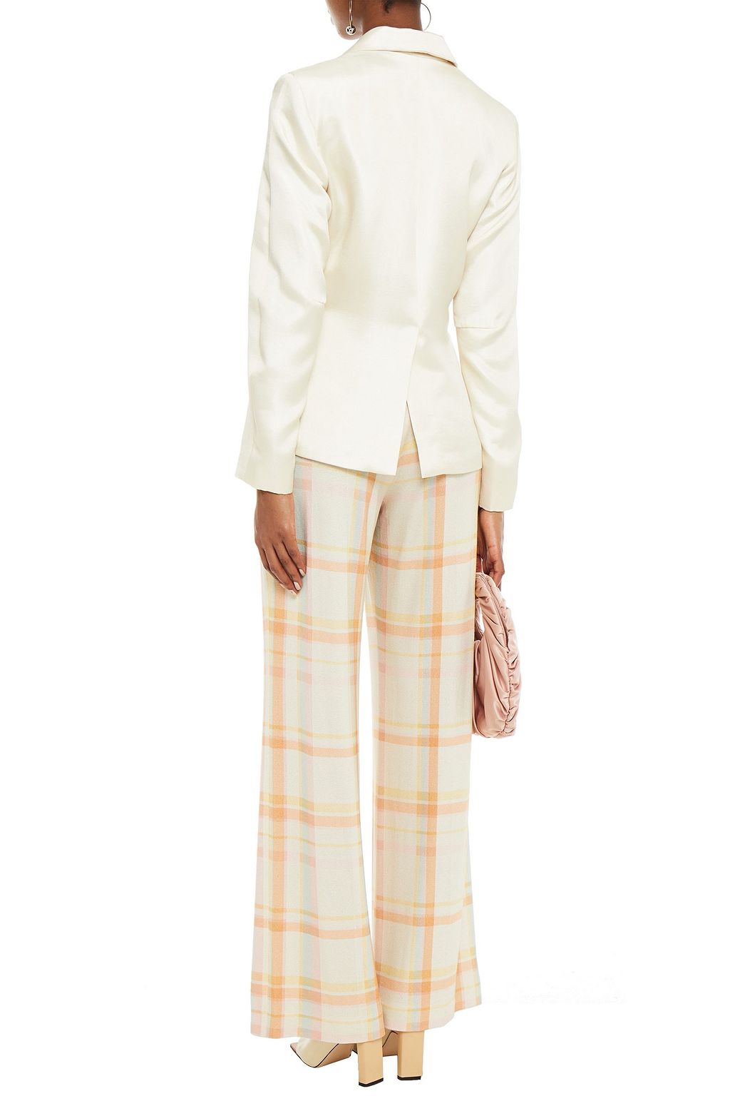 BAUM UND PFERDGARTEN Satin-crepe blazer