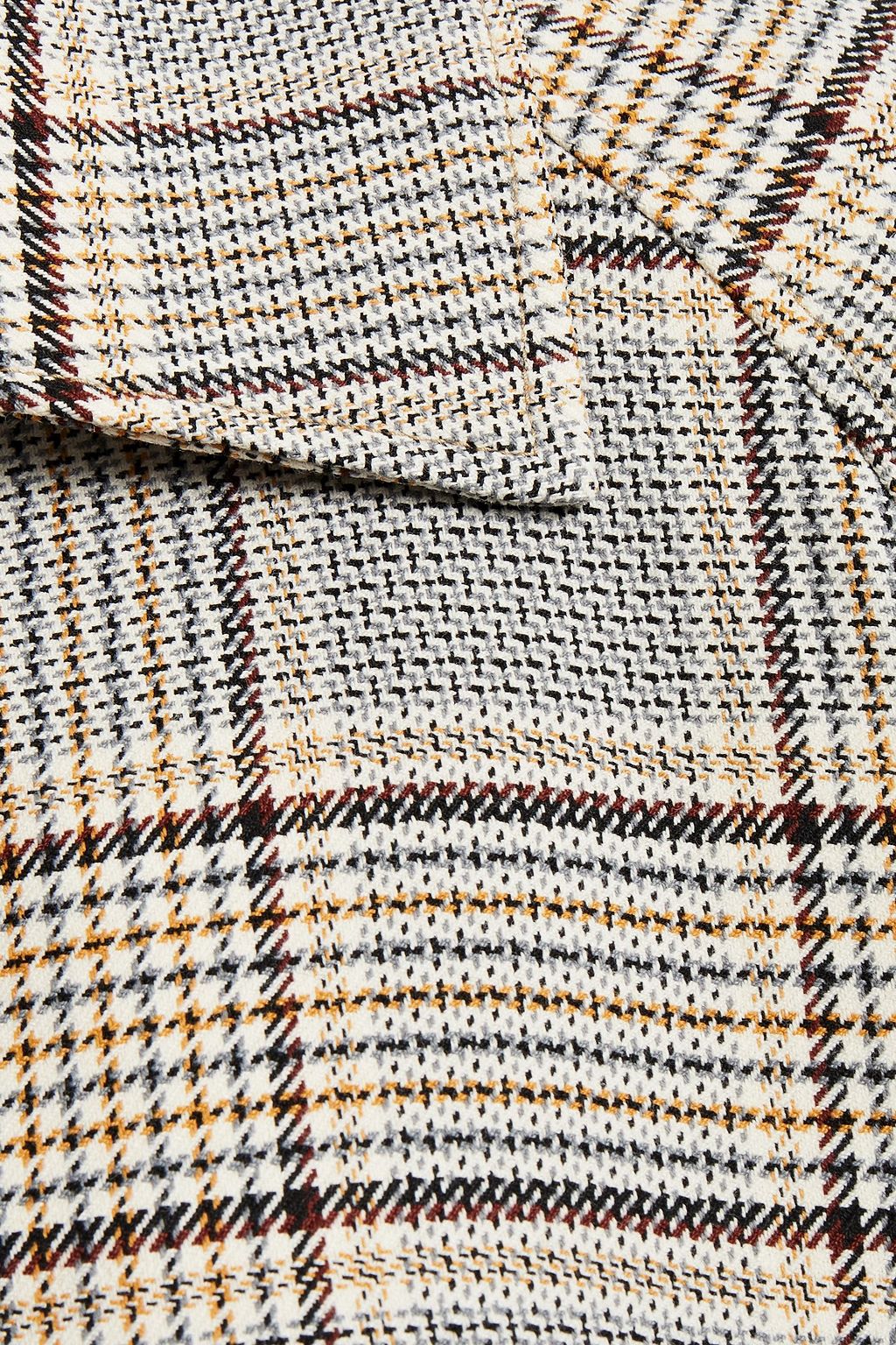 BAUM UND PFERDGARTEN Blair gathered Prince of Wales checked woven jacket