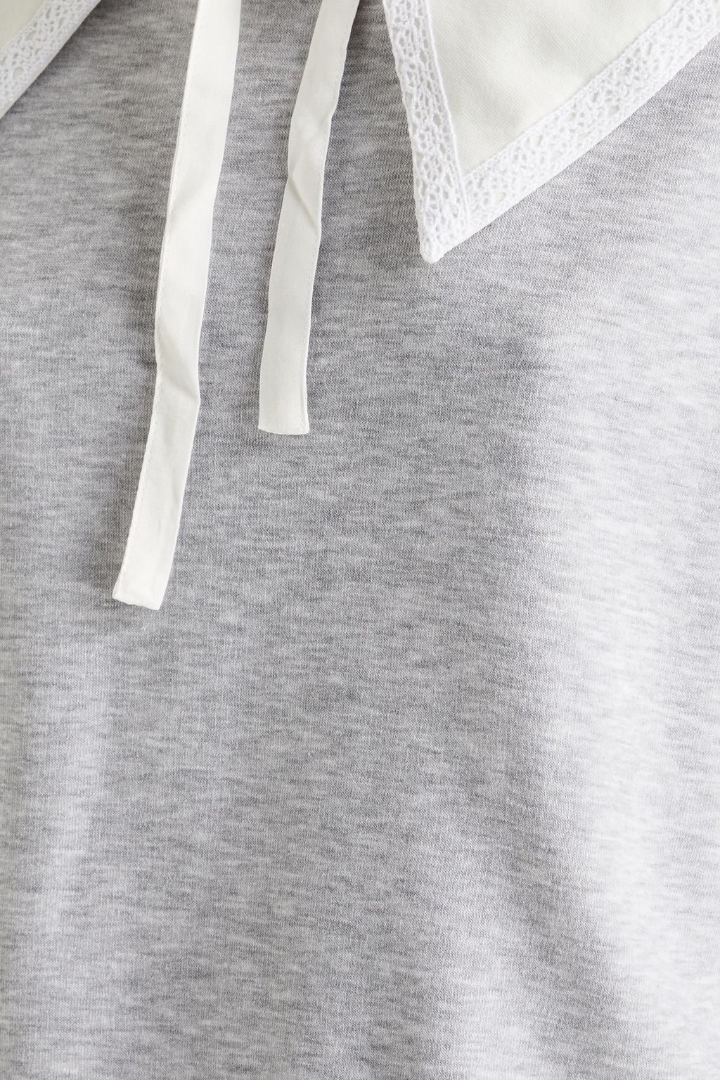 SLEEPER Diana mélange cotton-blend fleece shorts and sweatshirt set
