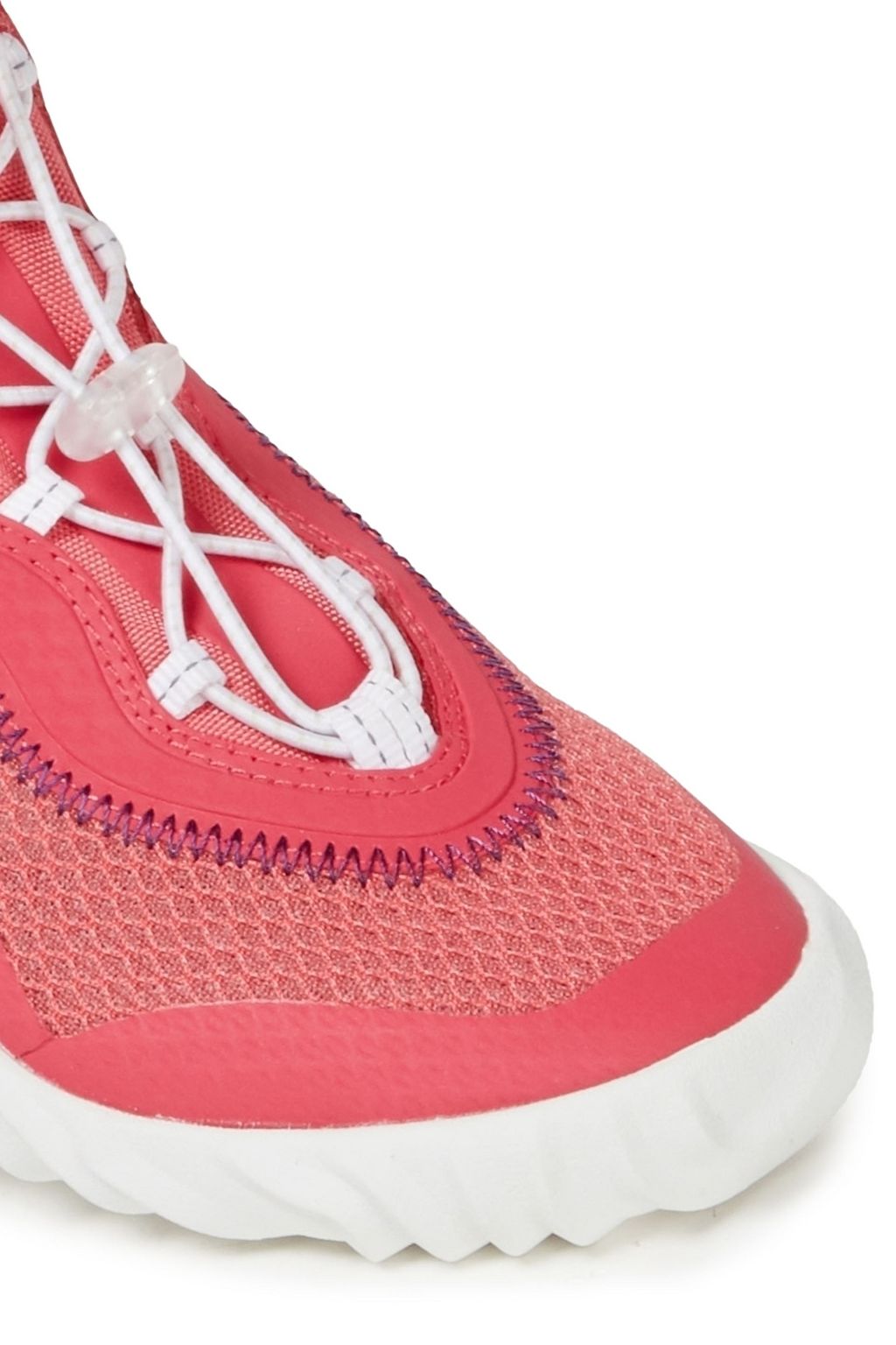 KENZO Wave canvas-paneled mesh sneakers