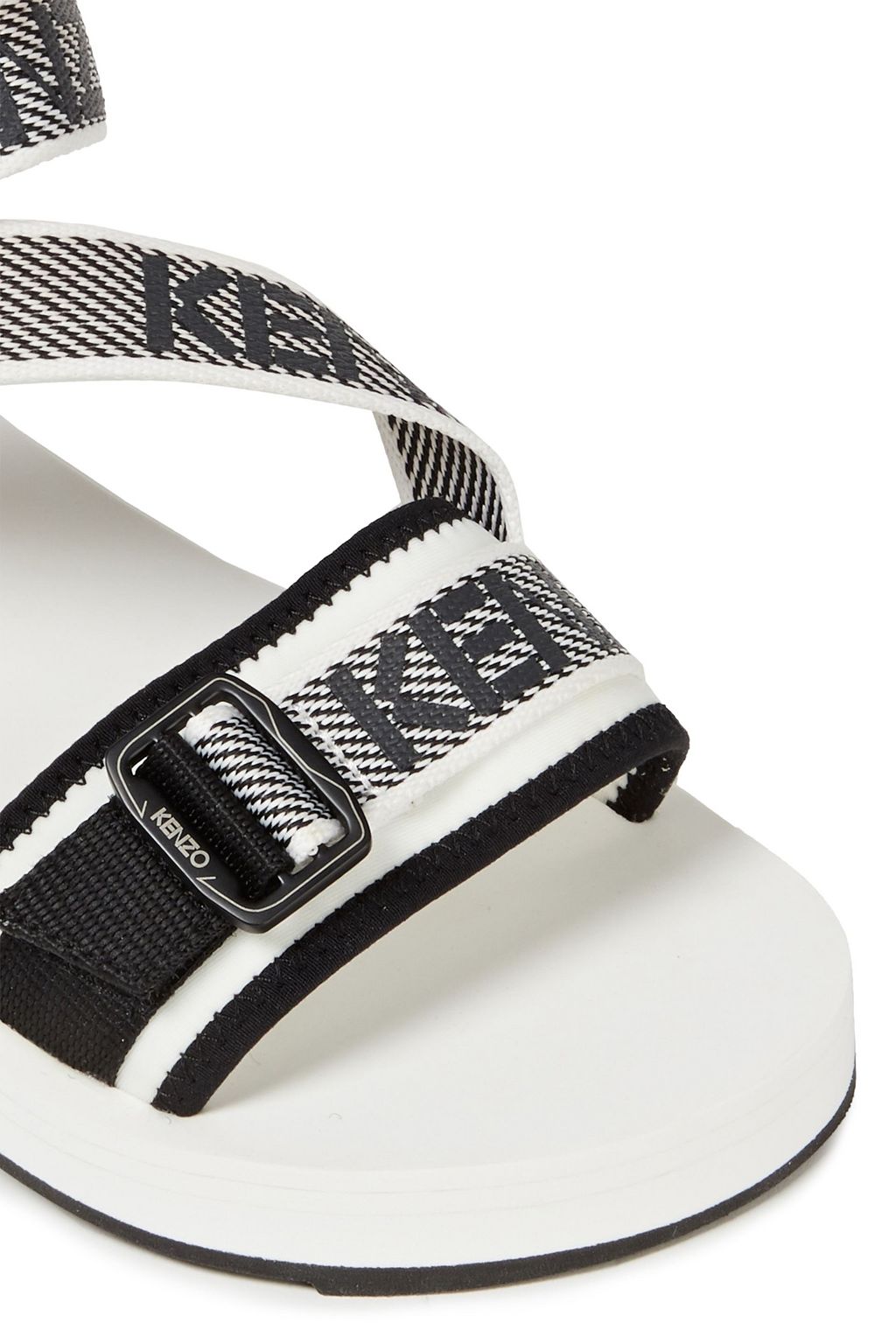 KENZO Logo-print neoprene and woven sandals