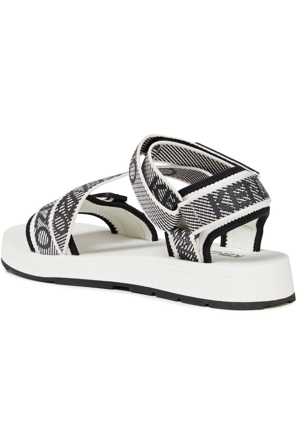 KENZO Logo-print neoprene and woven sandals