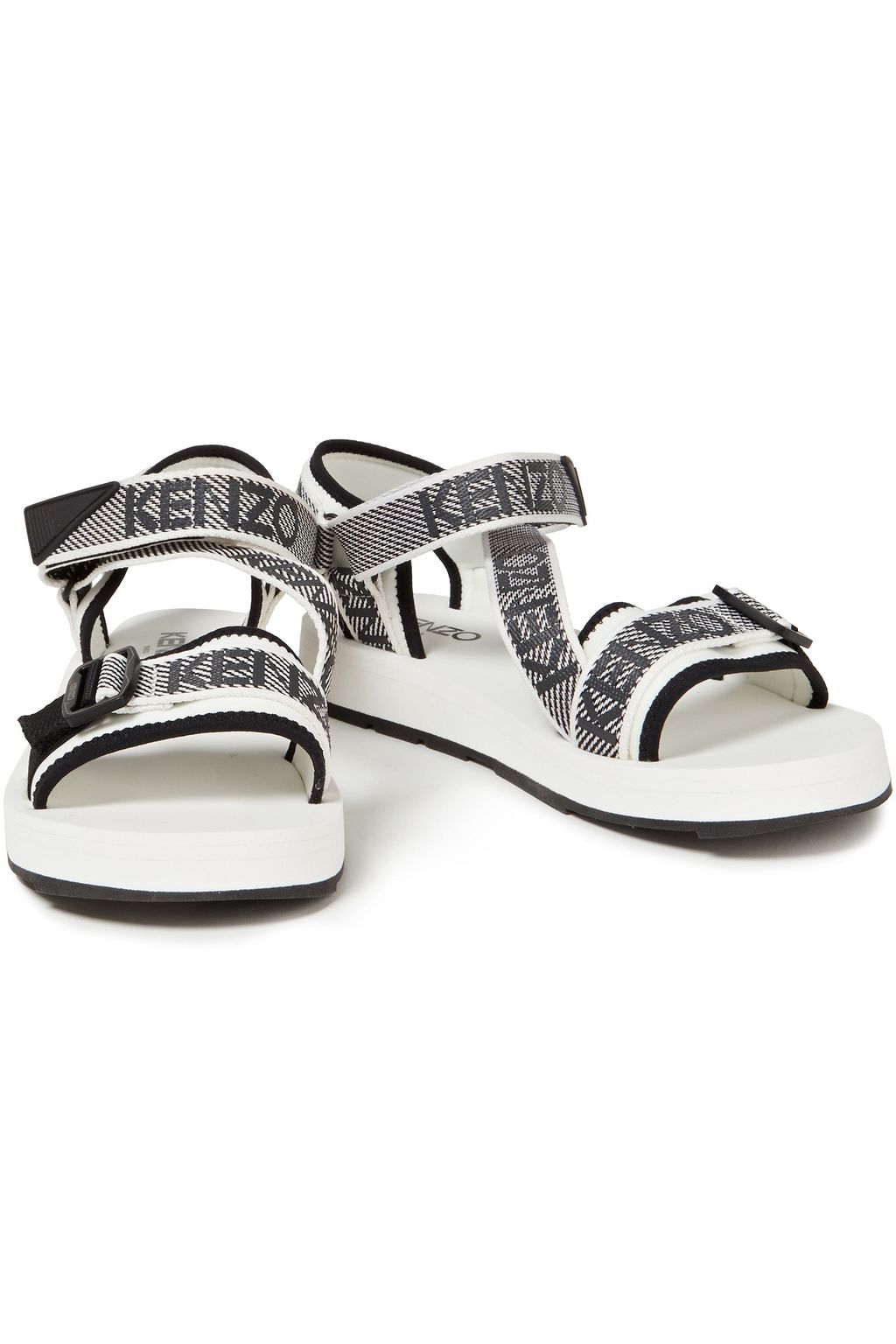 KENZO Logo-print neoprene and woven sandals