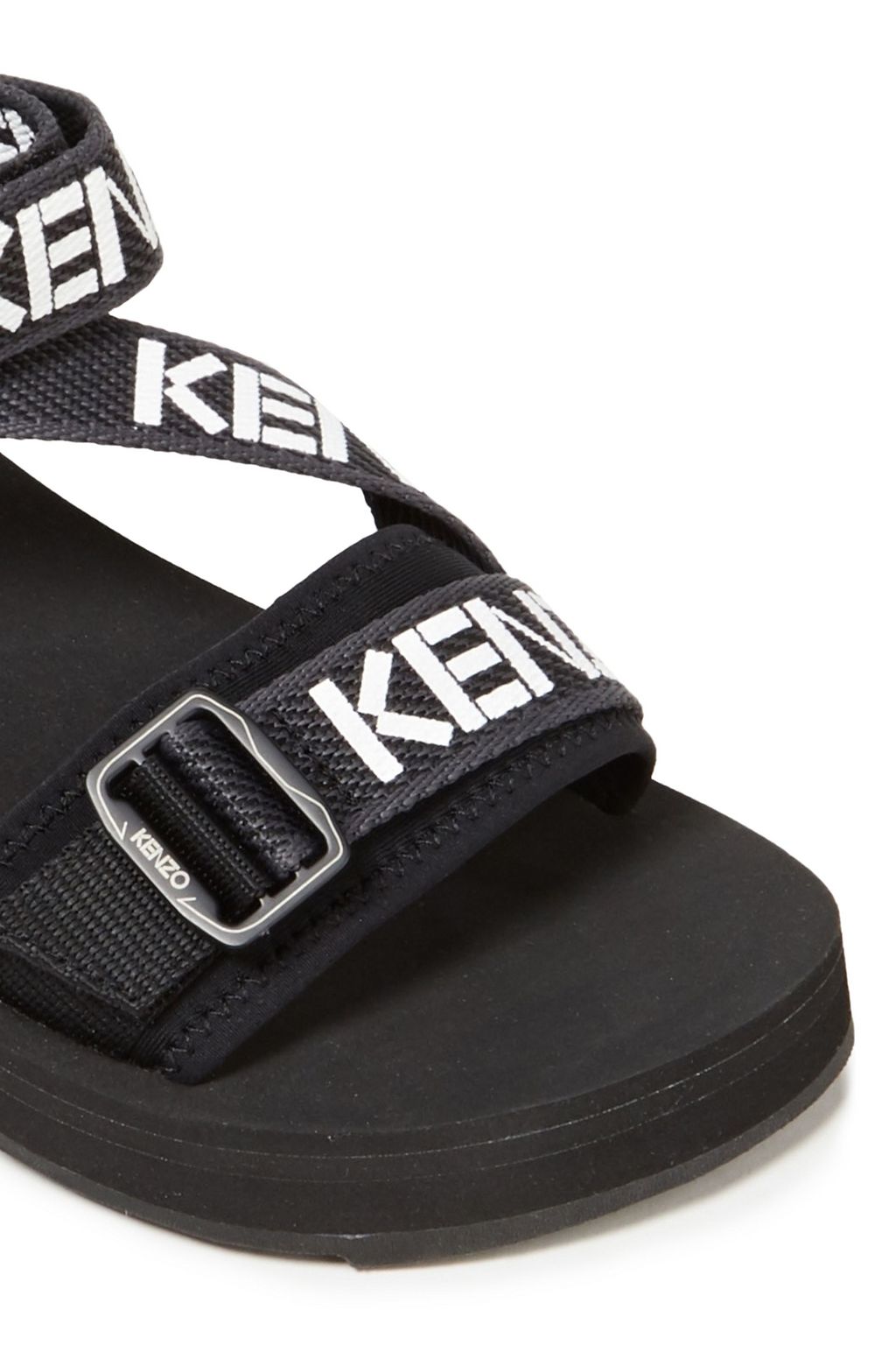KENZO Logo-print neoprene and woven sandals