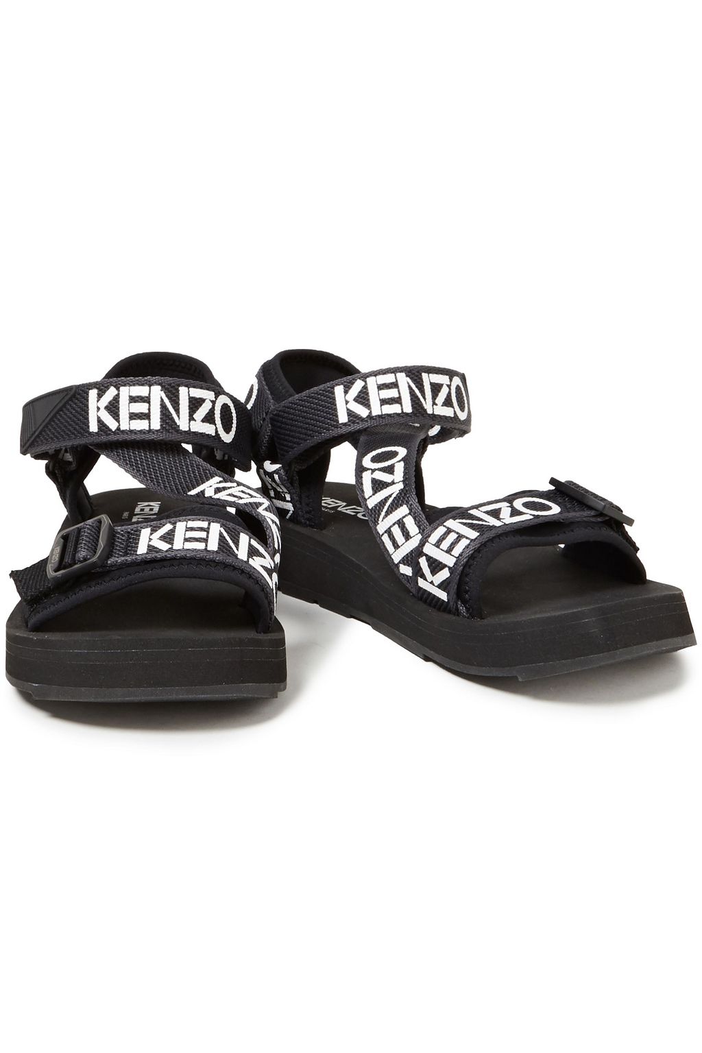 KENZO Logo-print neoprene and woven sandals