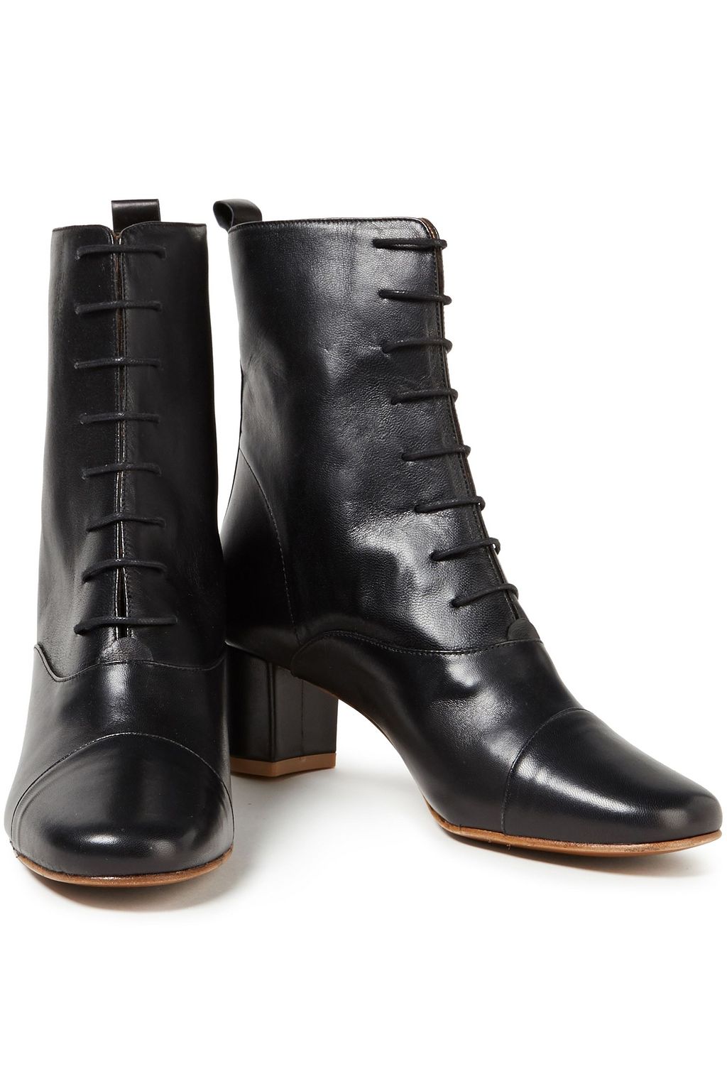 BY FAR Lada leather ankle boots