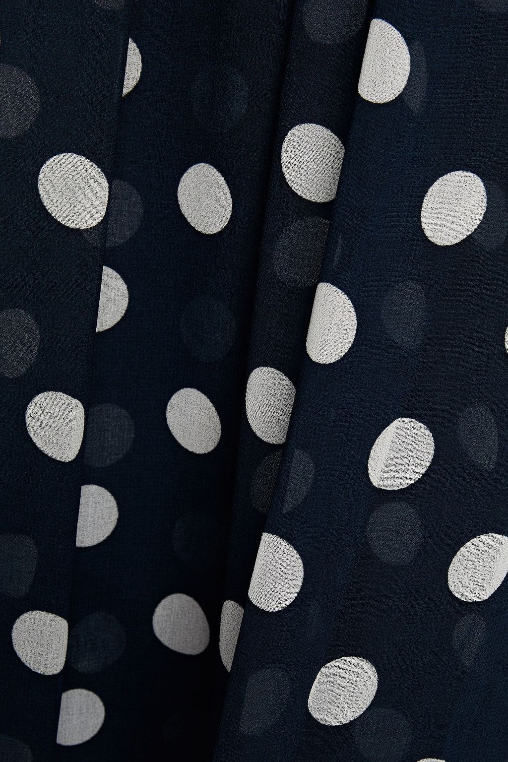 ZIMMERMANN Tiered belted satin-trimmed polka-dot chiffon mini dress