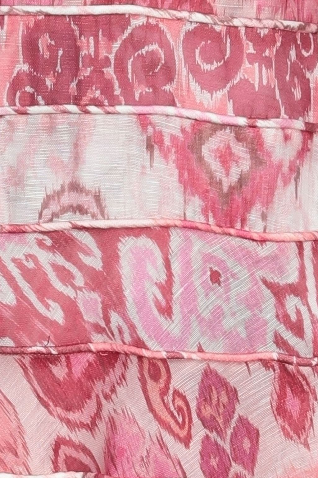 ZIMMERMANN Wavelength paneled printed linen and silk-blend maxi dress