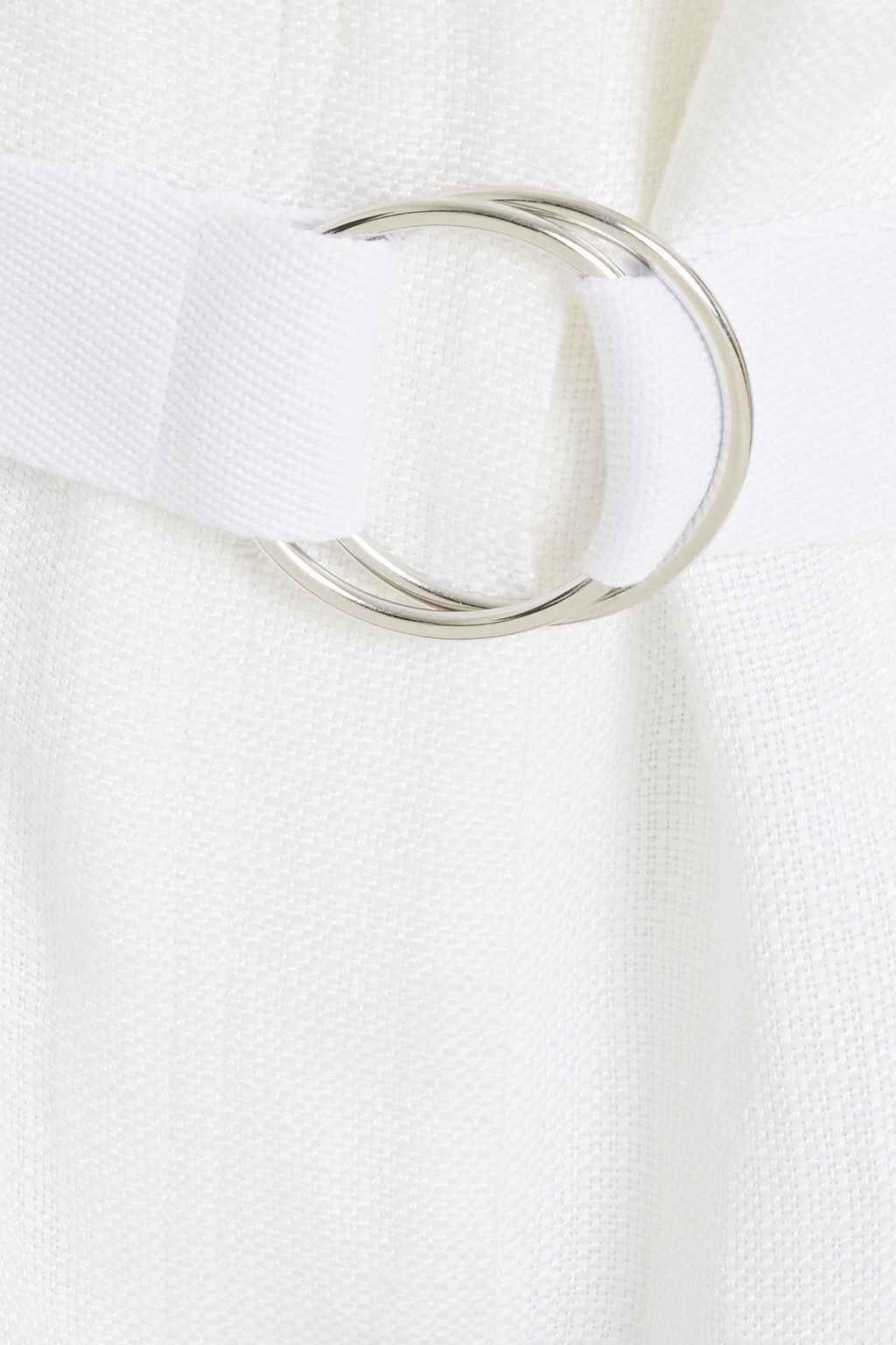 IRO Mohon cropped belted woven tapered pants