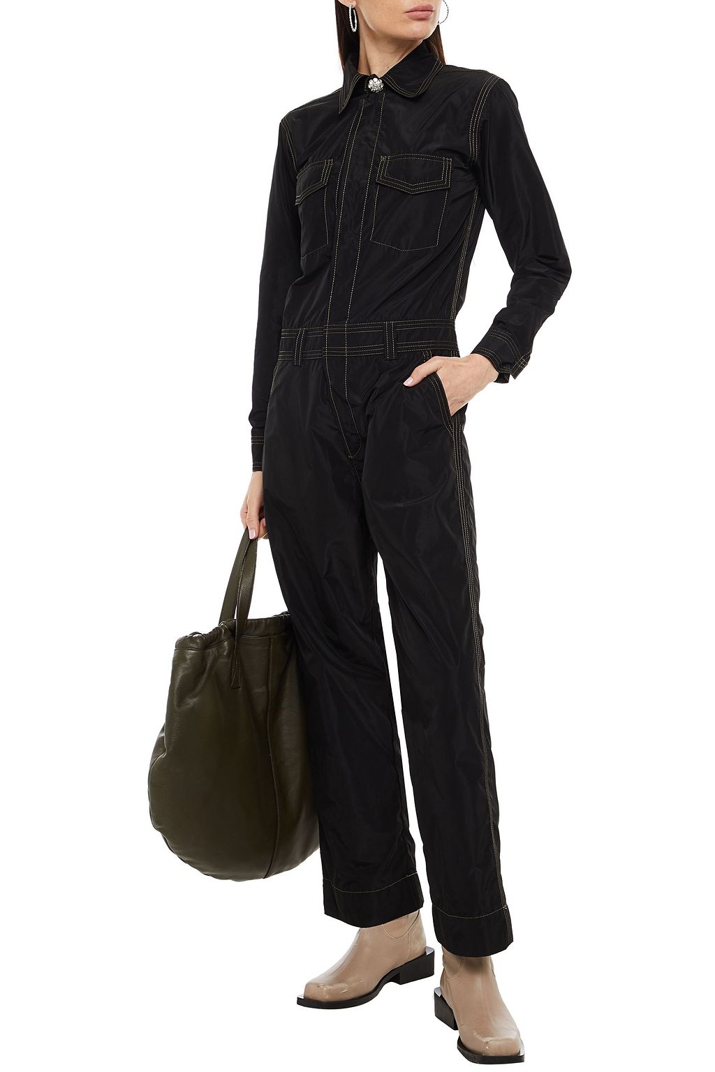 GANNI Jumpsuit aus Shell