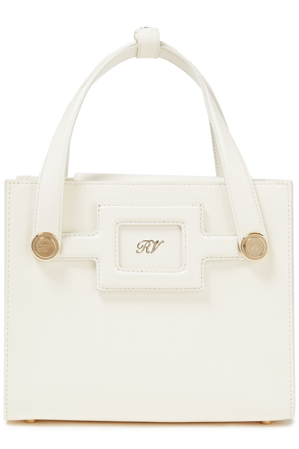 Roger Vivier Viv Sellier Small Leather Tote