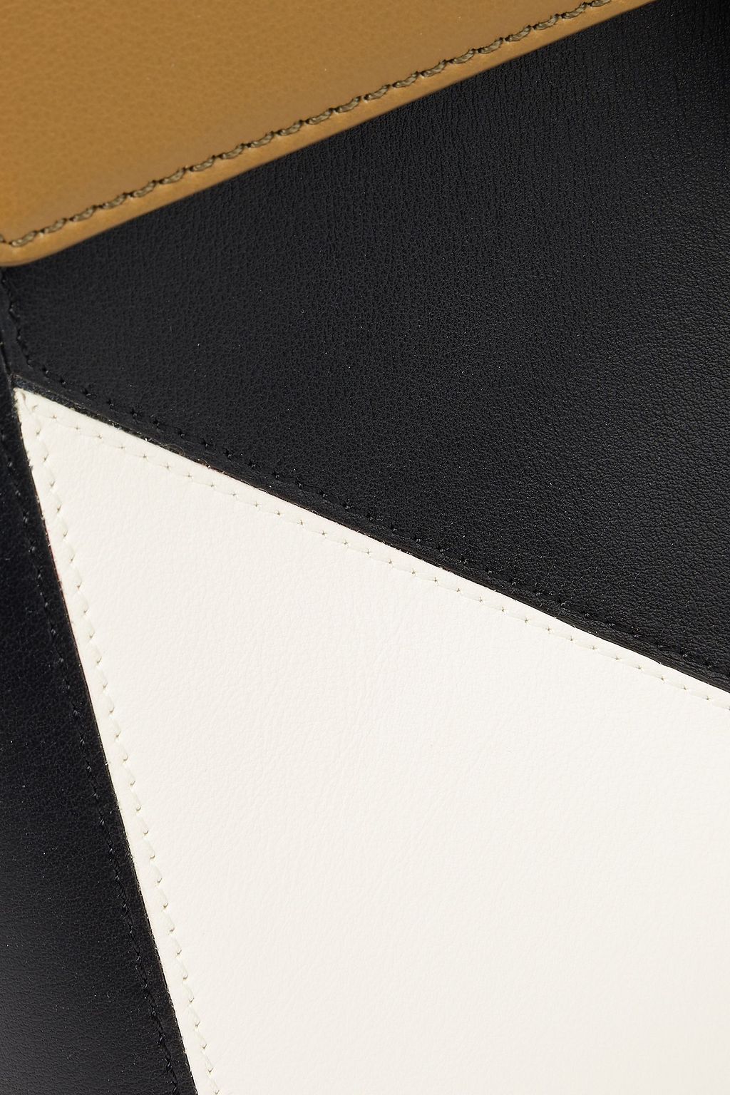 ROGER VIVIER Viv' カラーブロック レザー トートバッグ