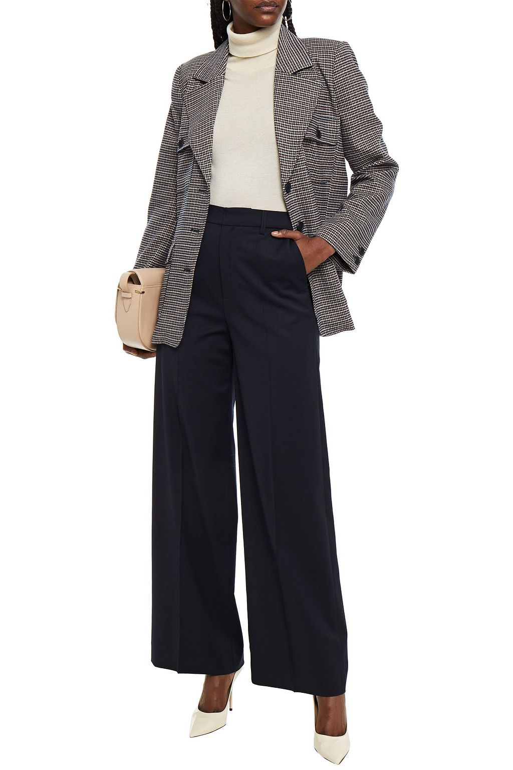 GESTUZ MagretheGZ twill wide-leg pants
