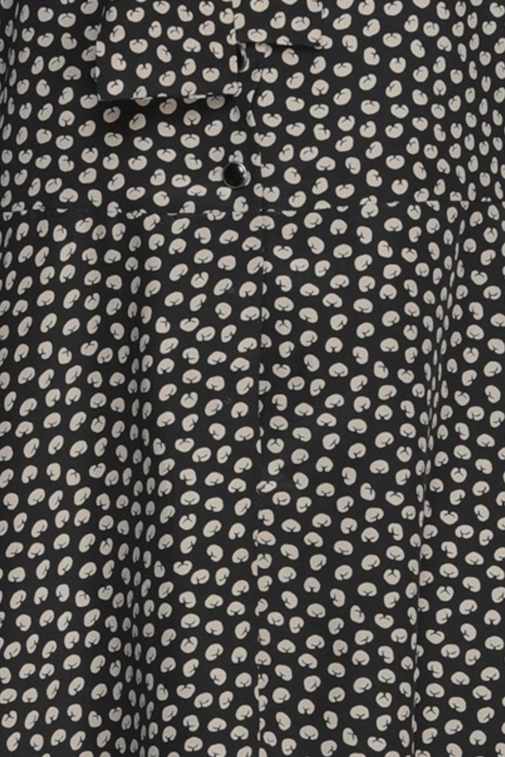 RE/DONE 70s pussy-bow polka-dot silk crepe de chine mini dress