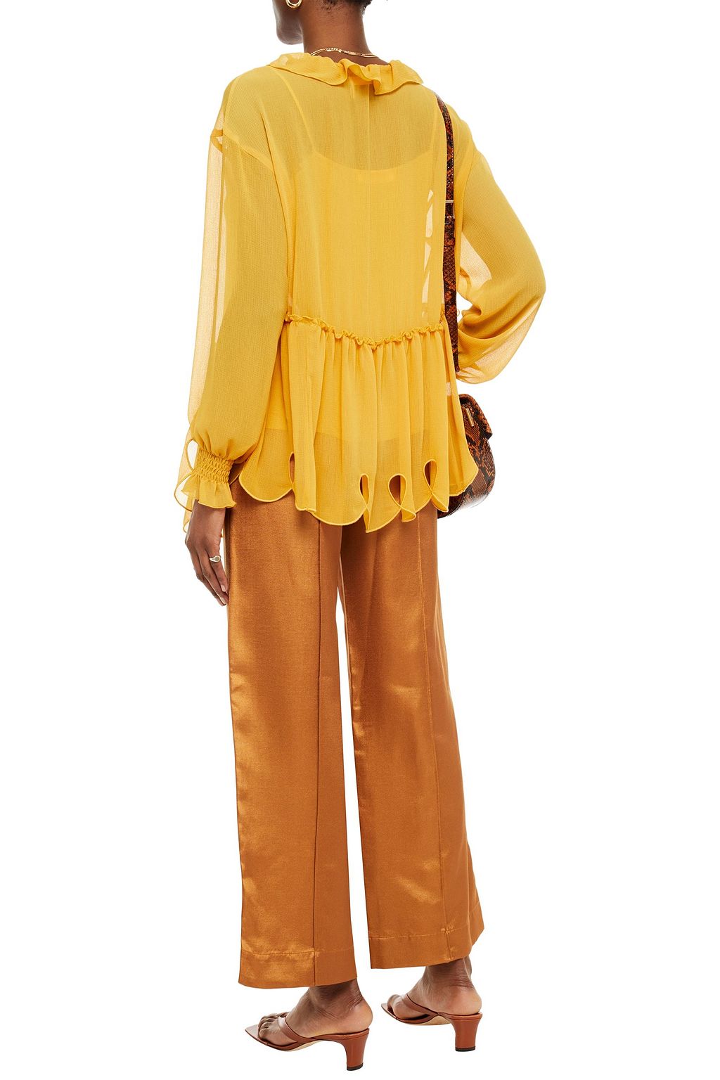 SEE BY CHLOÉ Ruffled georgette blouse