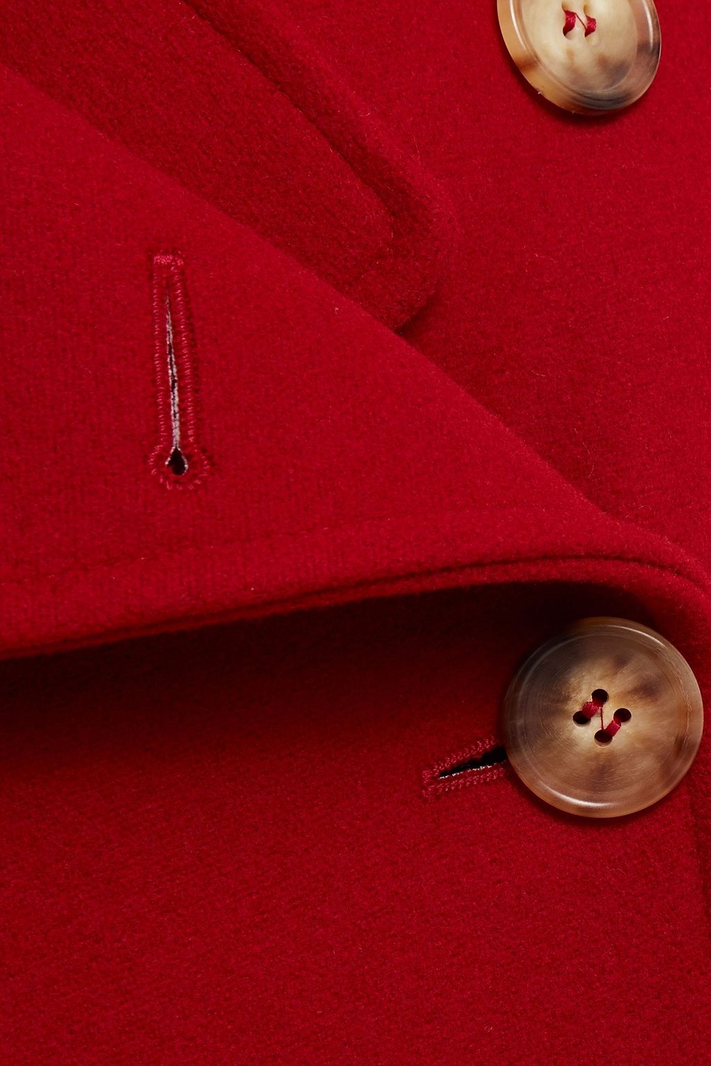 MICHAEL KORS COLLECTION Double-breasted wool-felt coat