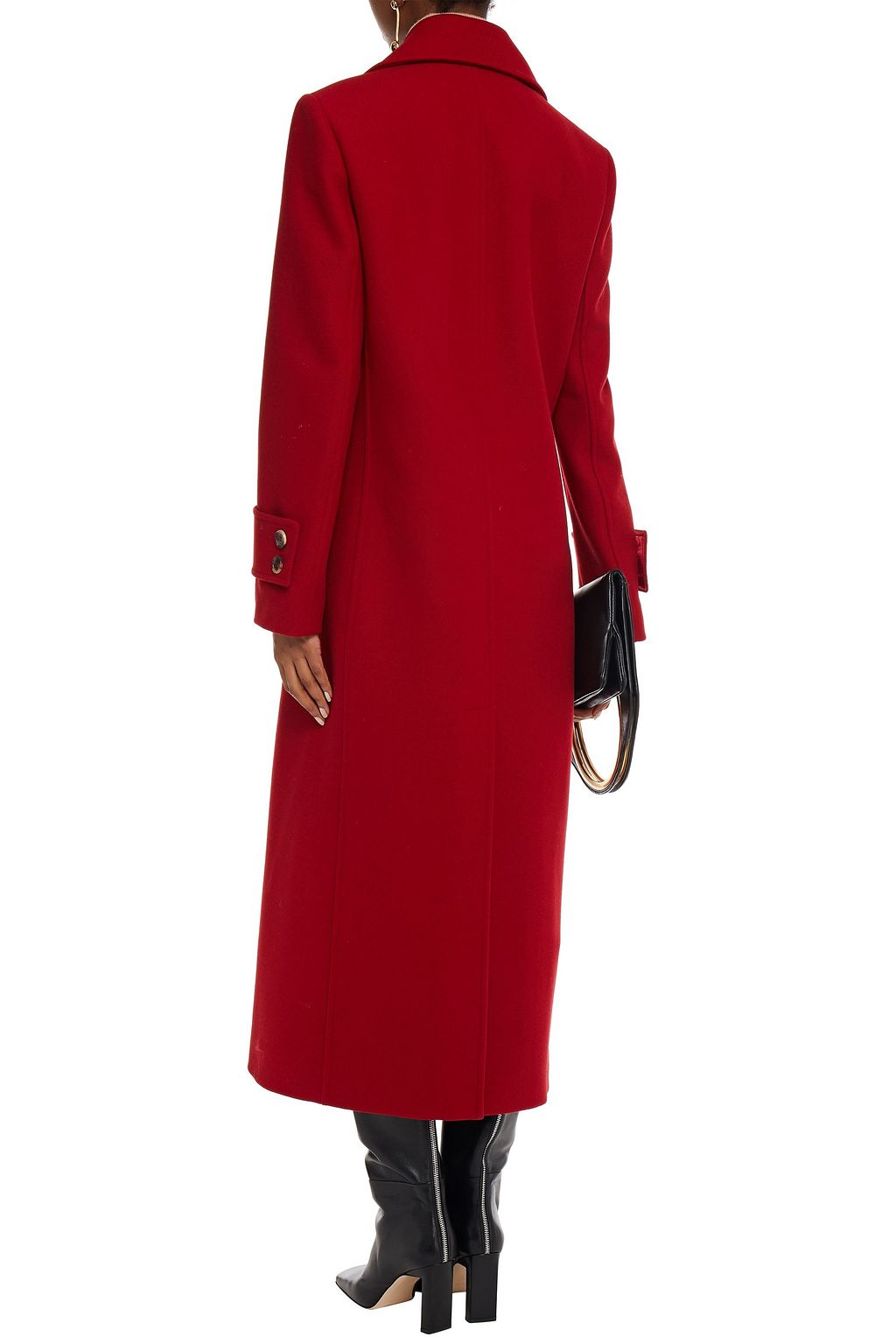 MICHAEL KORS COLLECTION Double-breasted wool-felt coat