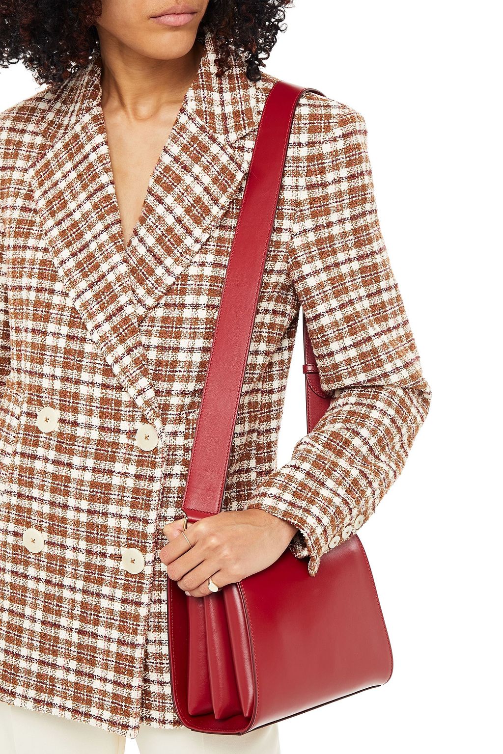 SERAPIAN Villa mini leather shoulder bag