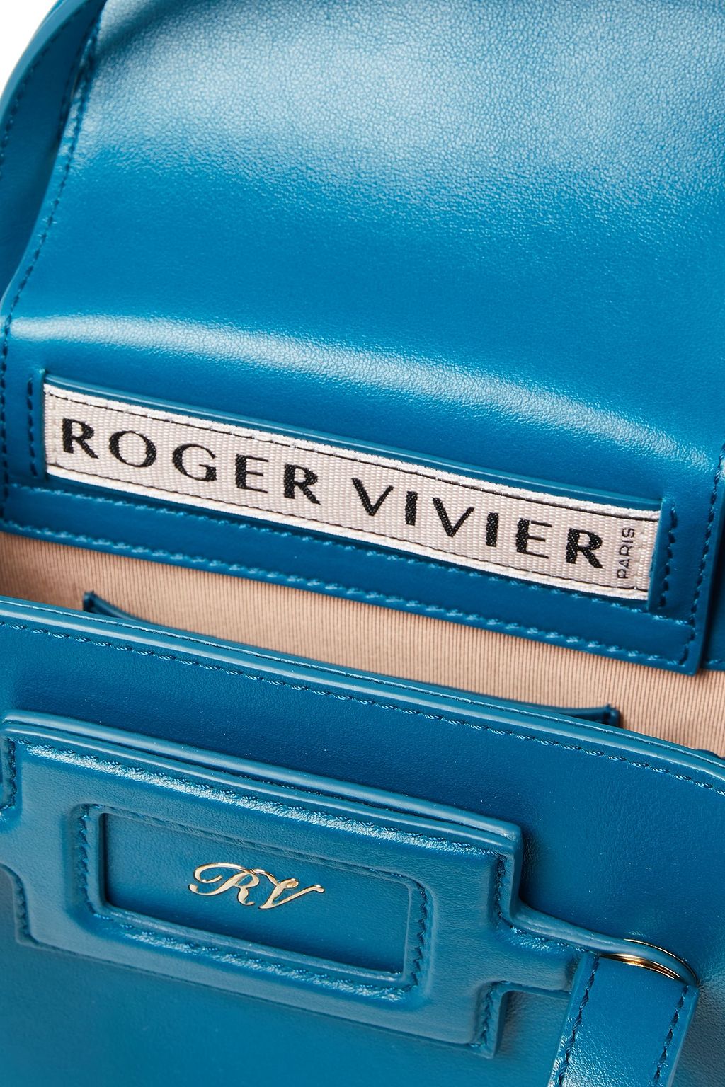ROGER VIVIER Viv Sellier mini レザー トートバッグ