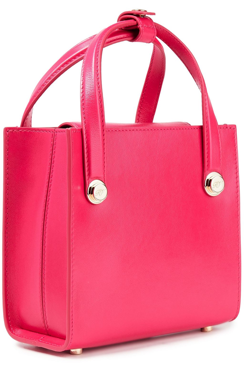 ROGER VIVIER Viv Sellier mini leather tote