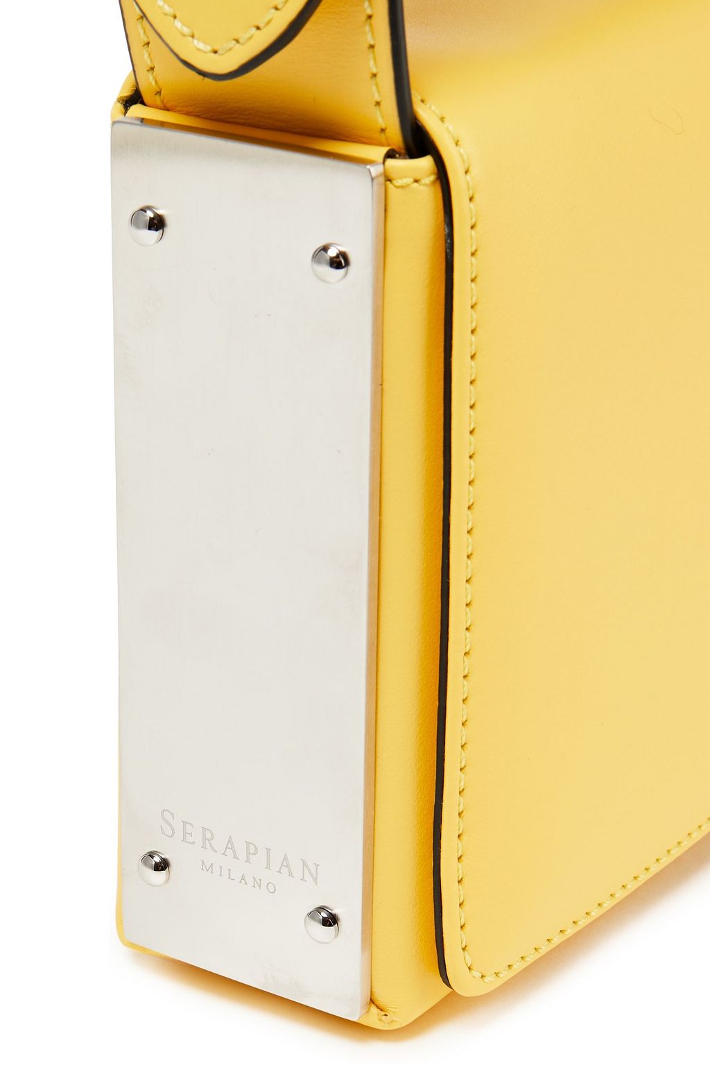 SERAPIAN Embellished leather shoulder bag