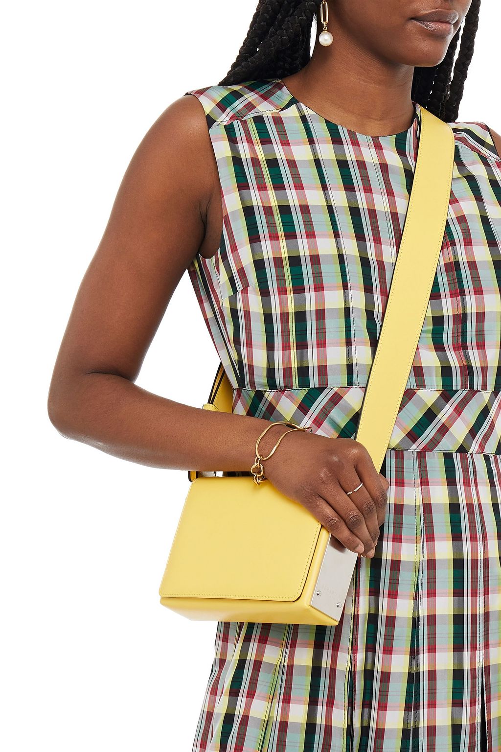 SERAPIAN Embellished leather shoulder bag