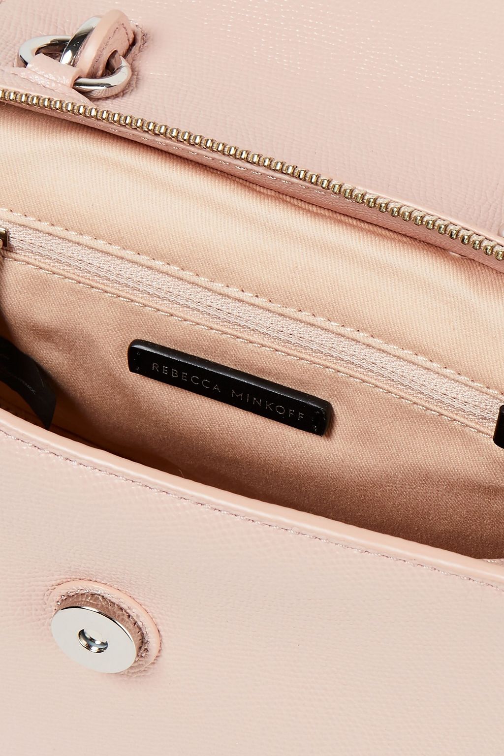 REBECCA MINKOFF Gabby textured-leather tote