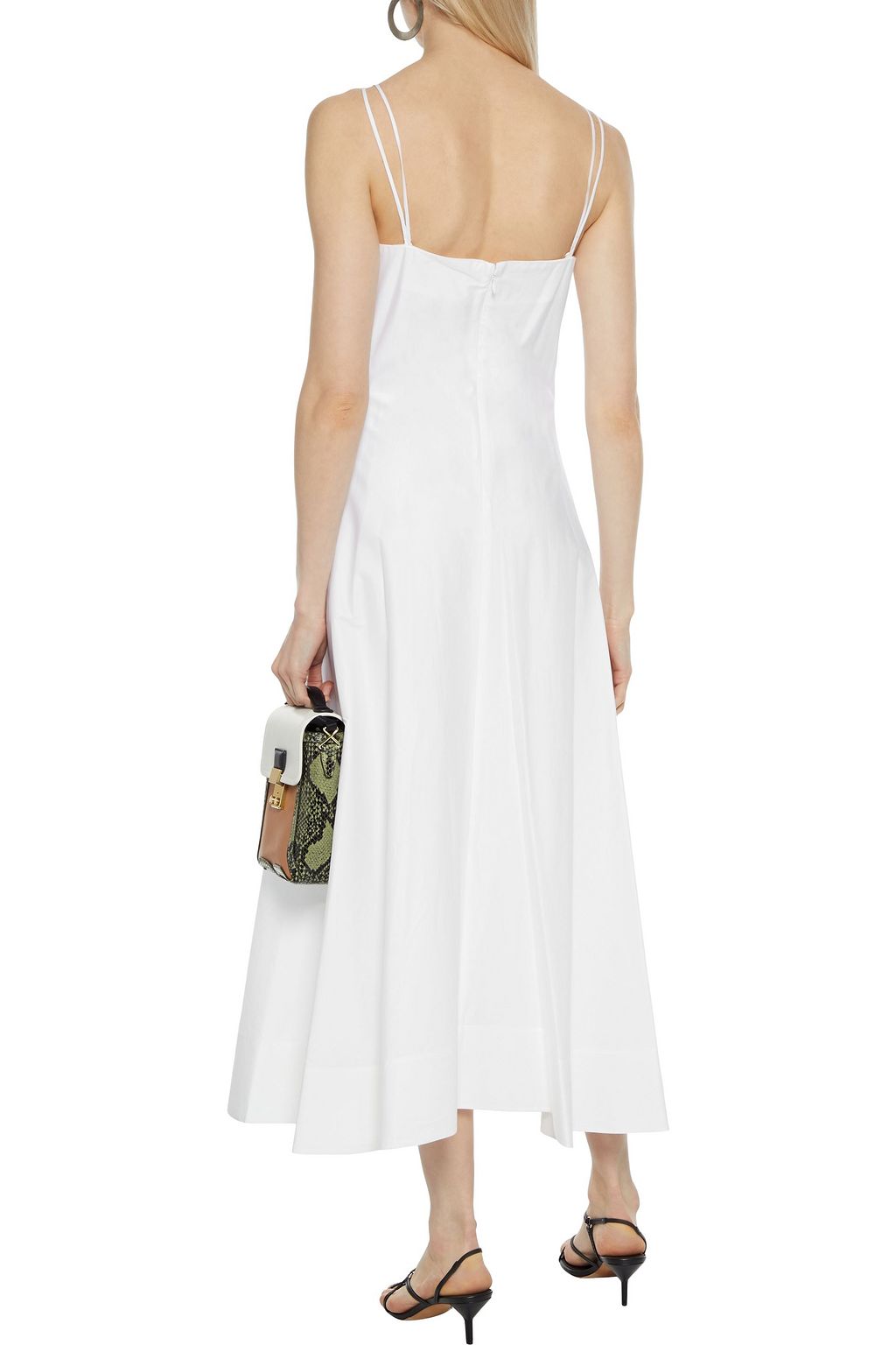 3.1 PHILLIP LIM Cotton-blend poplin midi dress