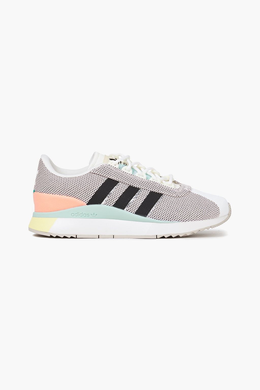 マルチカラー レザートリム プリントメッシュ スニーカー The Outnet Adidas Originals The Outnet
