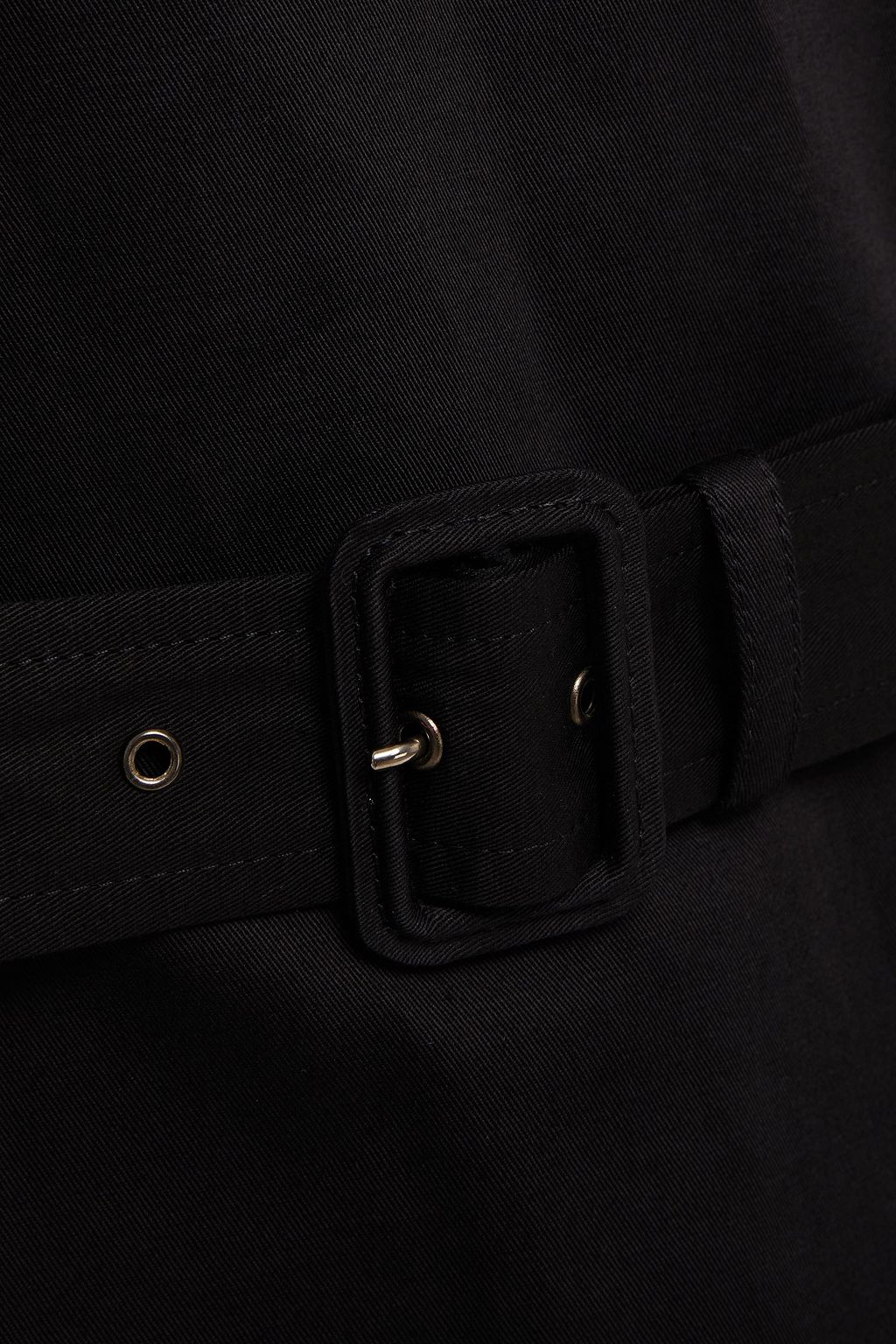 MARNI Kleid aus Gabardine aus einer Baumwoll-Leinenmischung mit Gürtel