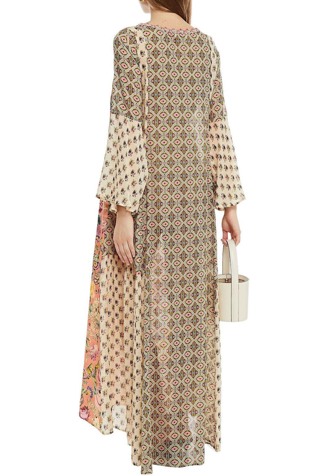 allegra animal print jacquard dress