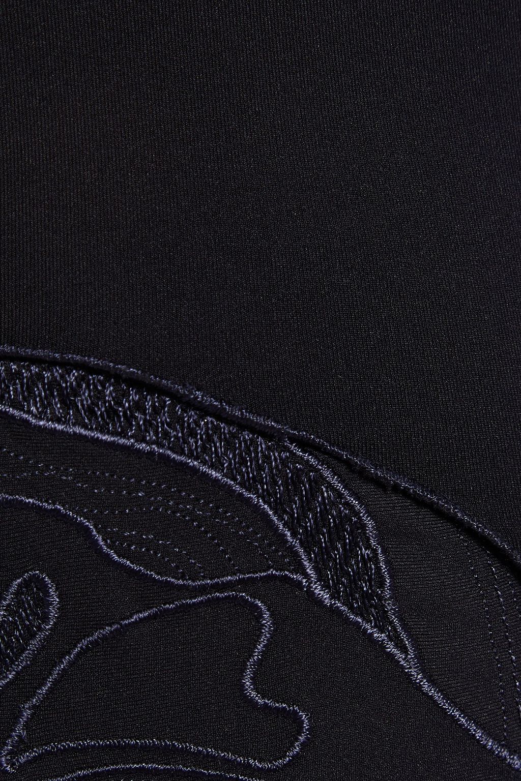 LA PERLA Cutout embroidered swimsuit