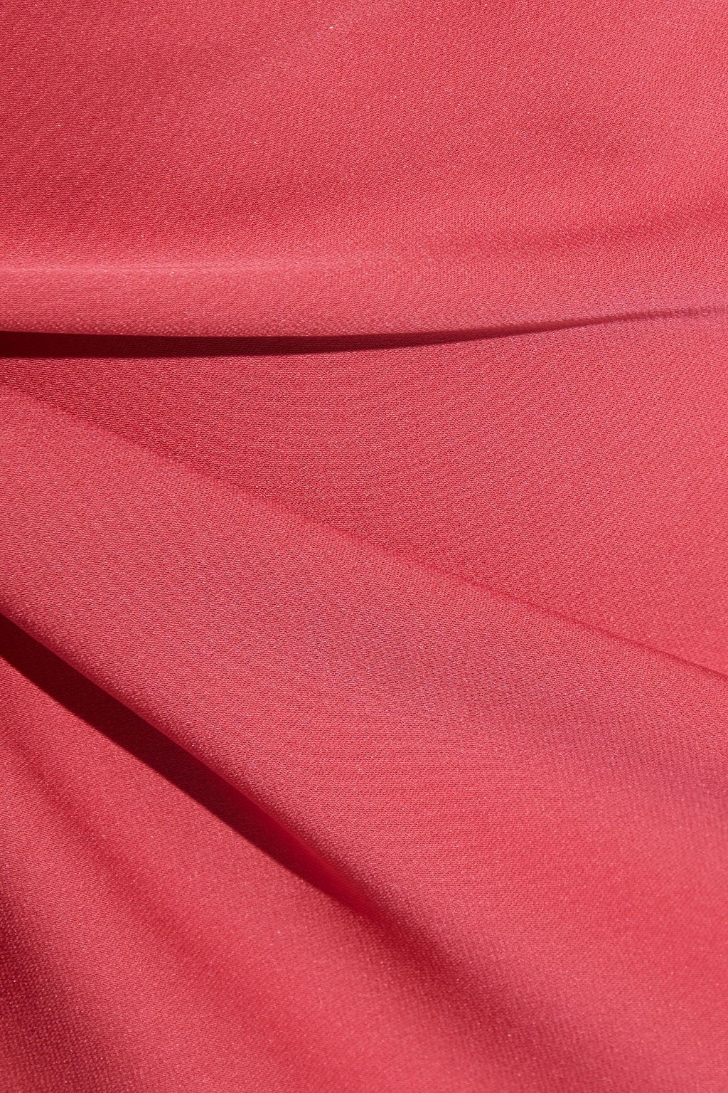 THEORY Silk-blend crepe de chine skirt