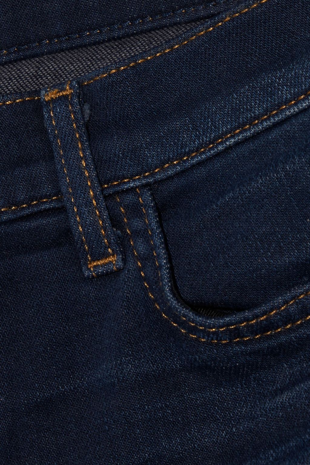 L'AGENCE ダメージ加工デニム ショートパンツ