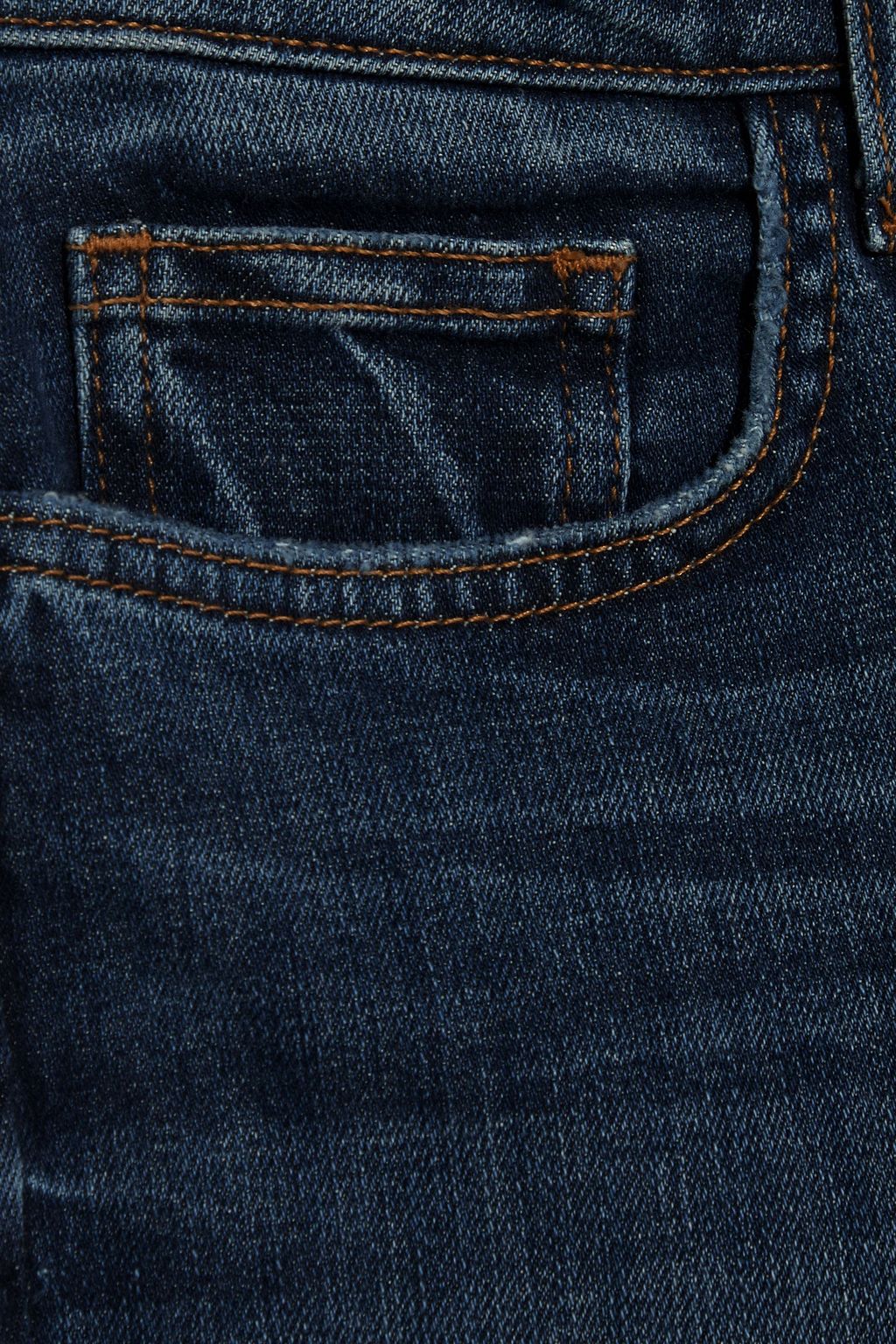 L'AGENCE High Line cropped distressed high-rise skinny jeans