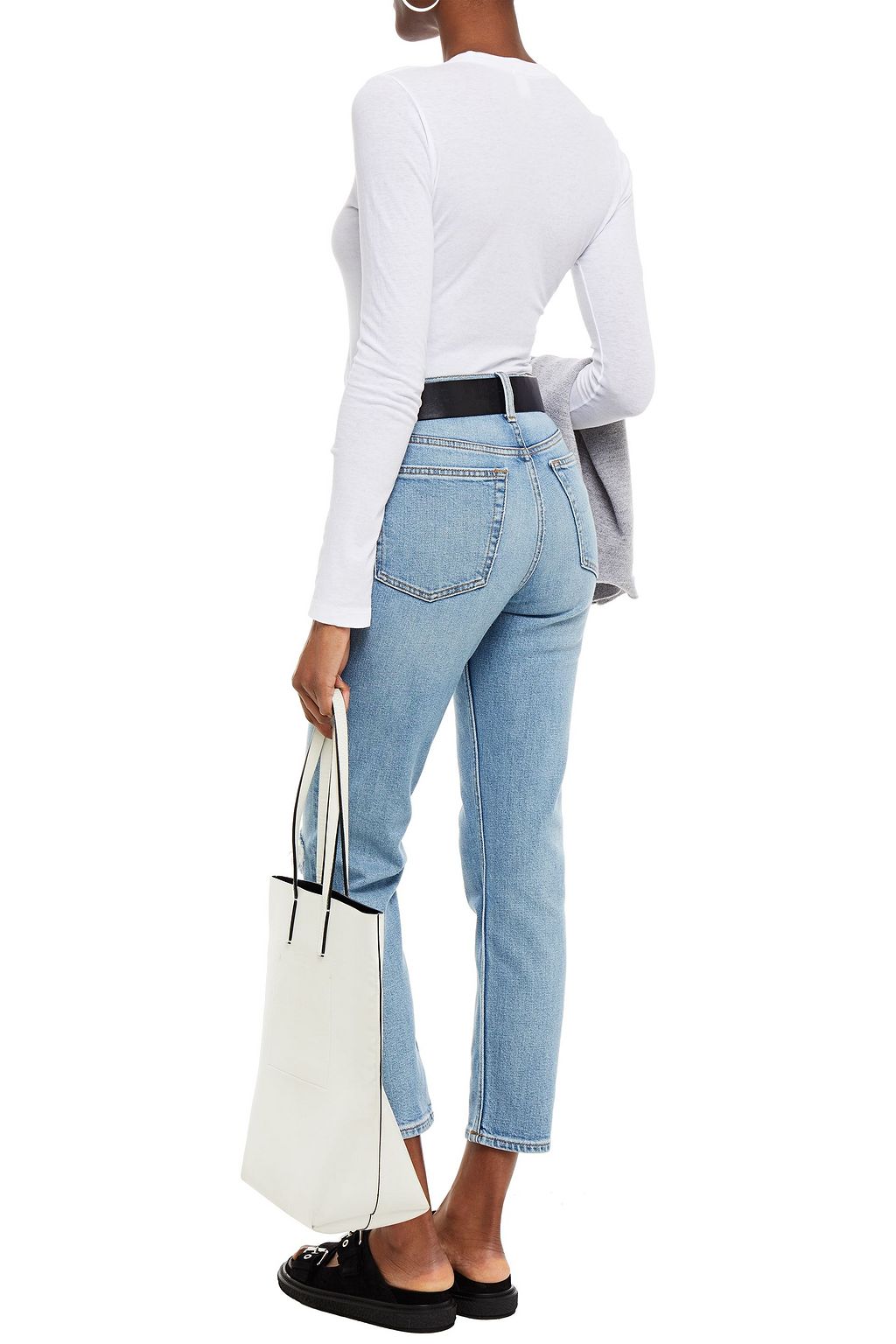 RE/DONE + Hanes cotton-jersey bodysuit