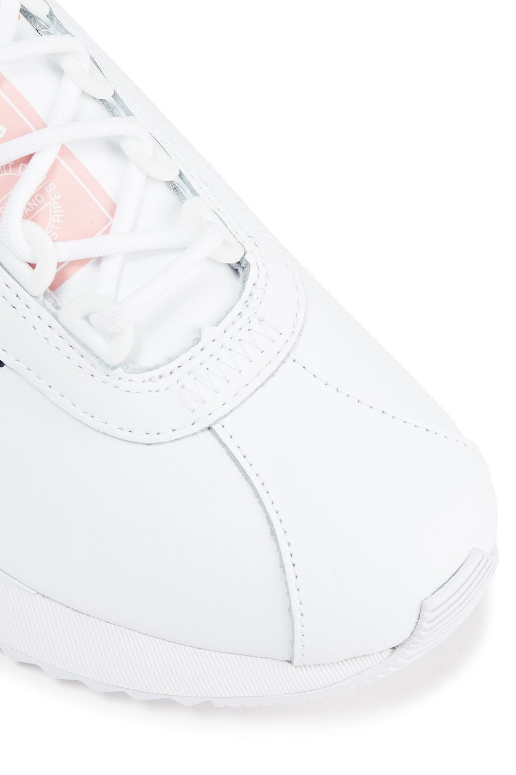 ADIDAS ORIGINALS Paneled leather sneakers