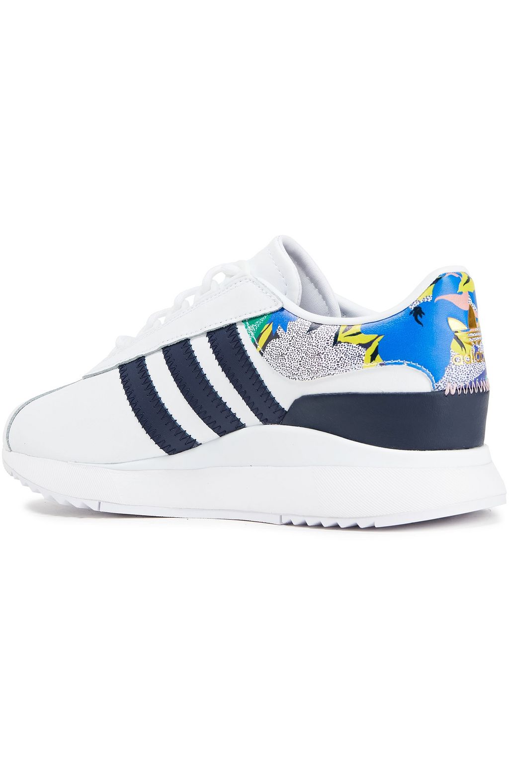 ADIDAS ORIGINALS Paneled leather sneakers
